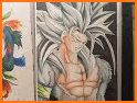 Draw Goku Super Saiyan - Steps by Steps related image