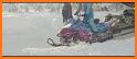 Snowmobile racing. New winter season has begun! related image