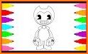 Coloring Book for Bendy - Coloring Page related image