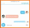 BTS Jungkook & Lisa Chat Kpop related image