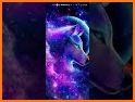 Ice Fire Wolf Wallpaper Themes related image