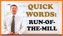 Words run! related image