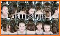 Hairstyles for short hair DIY step by step related image