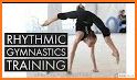 Rhythmic gymnastics, ballet and gym music related image