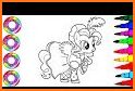Pinkie Pie Coloring Game related image
