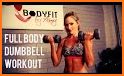 dumbbell workout at home related image