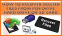 Data recovery for media files – storage recovery related image