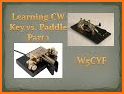 2 Amateur ham radio CW Morse code practice keys TX related image