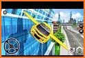 Real Flying Car Taxi Simulator: Car Driving Game related image