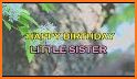 Happy birthday little sister related image