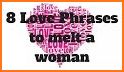 phrases to make a woman fall in love related image