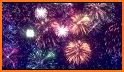 Animated Fireworks Background related image