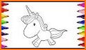 Unicorn Coloring Pages – Pony Coloring Book related image