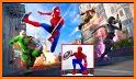 Spider Rope Hero Man 2021 - Flying Superhero Games related image