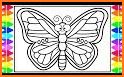 ColorBook: Butterfly Coloring Pages related image