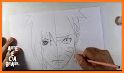 easy ways to draw naruto sketches related image