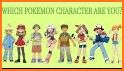 Pokemon character quiz related image