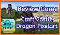 Craft Castle Dragon Pixelart related image