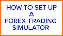 Forex training, Forex trading simulator related image
