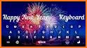 Happy New Year 2018 GO Keyboard Animated Theme related image