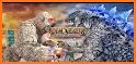 Kaiju Godzilla VS Gorilla Kong City destruction related image