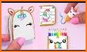 🦄 Baby Unicorn Coloring Book for Preschool Kids related image