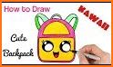 How to Draw Cute Kawaii School Supplies related image