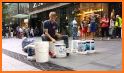 Street Drummer - bucket beats related image