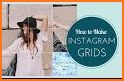 Repost for Instagram - Create Grid Pics & Post related image