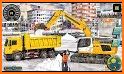Snow Offroad Construction Excavator related image