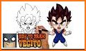How to draw Dragon Ball characters related image