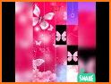 Butterfly Pink Piano Tiles - Magic Girl Kpop Music related image