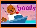 Boat and ship game for babies related image