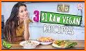 Raw Food Diet Prime: Cookbook, Food Chart, Recipes related image