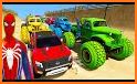 Superhero Mega Ramp Car Stunt - Monster Truck Race related image