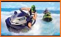 Jet Ski Boat Racing stunts: Top Speed boat Games related image