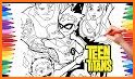 Coloring Book For Teen-Titan related image