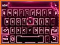 Doodle Love Pink Keyboard Theme related image