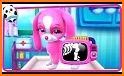 Cute Puppy Pet Care & Dress Up Game related image