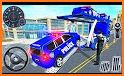 Police Car Transport Bike Game related image