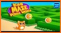 Puzzles for Kids. Educational Game related image