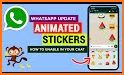 Animated Sticker Ready for WhatsApp WAStickerApps related image