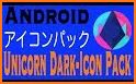 Unicorn Dark - Icon Pack related image
