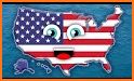 America North & South quiz – flags, capitals, maps related image