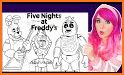 Coloring five night s frds related image