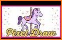 Birthday Cake Coloring By Number - Pixel Art related image