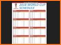 Football World Cup Fixtures - Fifa Schedule 2018 related image