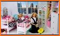 Twin Barbie Doll Bunk Bed, Routine Dress up related image