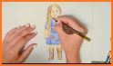 how to draw american doll girls related image