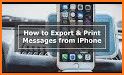 Print Text Messages (Backup, Restore & Print) related image